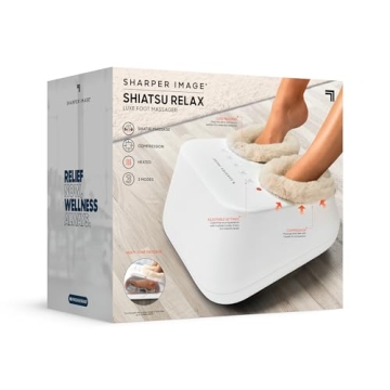 Sharper Image Shiatsu Foot Massager for Pain Relief