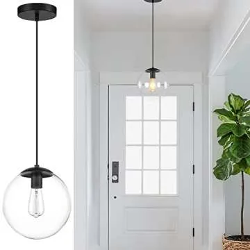 KoKo&Yukina Mini Globe Pendant Light | Adjustable & Stylish