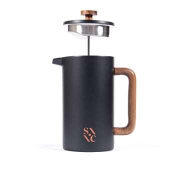 Stone & Clay Modern French Press - Stylish and Durable Coffee Maker