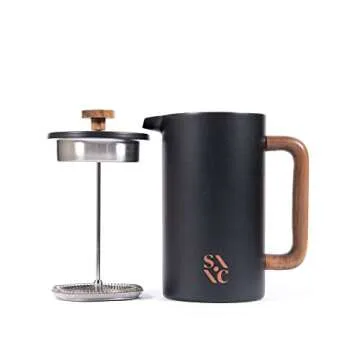 Stone & Clay Modern French Press - Stylish and Durable Coffee Maker
