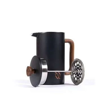 Stone & Clay Modern French Press - Stylish and Durable Coffee Maker