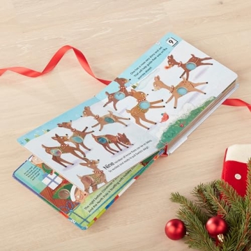 Interactive Poke-a-Dot Christmas Book for Kids 3+ Years