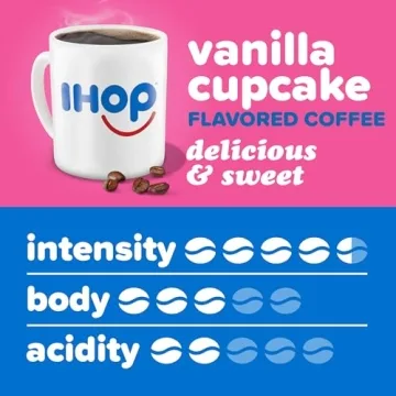 IHOP Vanilla Cupcake Ground Coffee - Sweet Flavor Awaits
