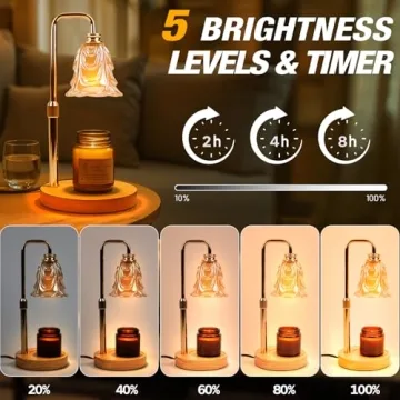 EPIMA Candle Warmer Lamp with Timer and Dimmer