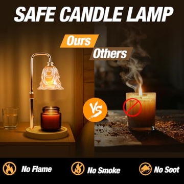 EPIMA Candle Warmer Lamp with Timer and Dimmer