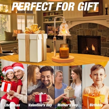 EPIMA Candle Warmer Lamp with Timer and Dimmer