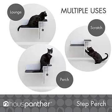 Primetime Petz Hauspanther Step Perch for Cats