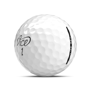 Vice Pro White Golf Balls Affordable Performance 24 Pack