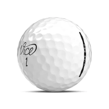Vice Pro White Golf Balls Affordable Performance 24 Pack