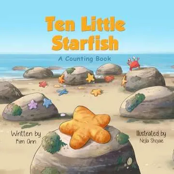 Ten Little Starfish: Educational Ocean and Marine Life Book for Children (Marine Life Counting Colle...