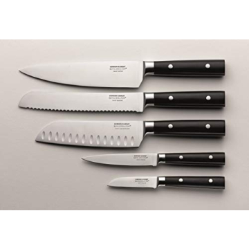 Gordon Ramsay 6-Piece Block Knife Set for Kitchen