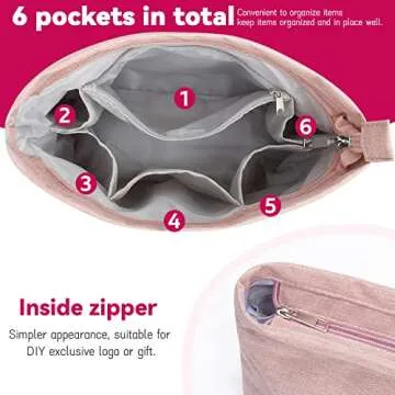 FUNSEED Large Travel Toiletry Bag - Versatile & Stylish Organizer