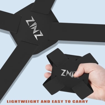 Luggage Strap, ZINZ High Elastic Suitcase Adjustable Belt Bag Bungees With Buckles And More Applications (Black-001)