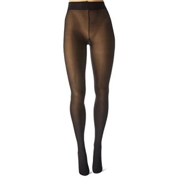 HUE Women's Opaque Sheer to Waist Tights in Black