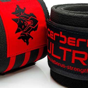 CERBERUS Strength Ultra Wrist Wraps for Maximum Support