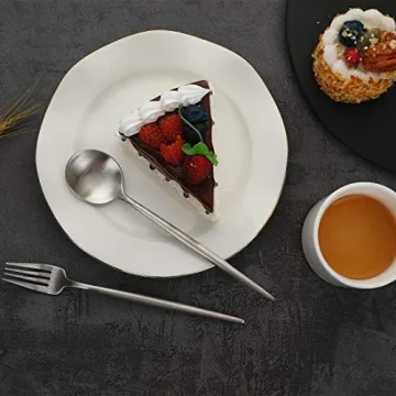 Devico 20-Piece Matte Silverware Set for All Occasions