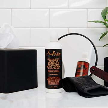 Sheamoisture African Black Soap Eczema & Psoriasis Body Lotion - 12 Oz