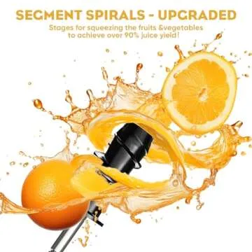 Masticating Juicer Attachment for KitchenAid Stand Mixer, Masticating Juicer, Slow Juicer Attachment for KitchenAid All Models Stand Mixers for Vegestables and Fruits By Hozodo