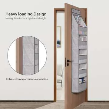 Univivi 6-Layer Over Door Storage Organizer for Home