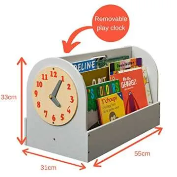 Tidy Books Kids Book Rack - Eco-Friendly Book Caddy