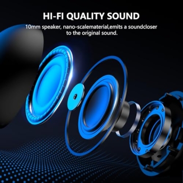 ZvcllI Wireless Earbuds with 42H Playtime