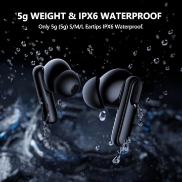 ZvcllI Wireless Earbuds with 42H Playtime