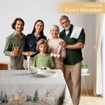 Cotton Table Cover - 54"x54" for Home Dining & Parties