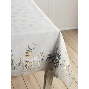 Cotton Table Cover - 54"x54" for Home Dining & Parties