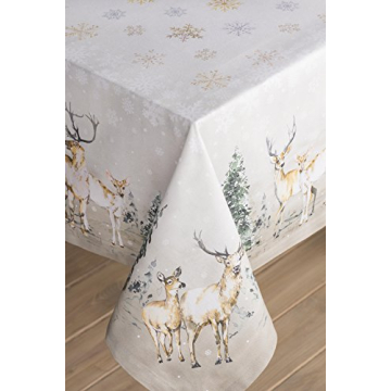 Cotton Table Cover - 54"x54" for Home Dining & Parties