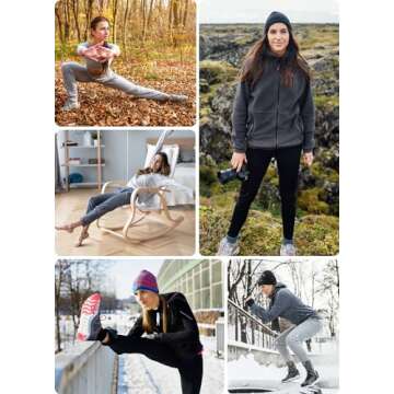 Baleaf Women's Fleece Lined Joggers Waterproof Winter Gear