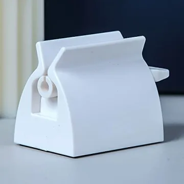 RAYNAG 2 Pack Toothpaste Dispenser for Organized Bathrooms