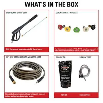 SIMPSON PowerShot 4000 PSI Gas Pressure Washer