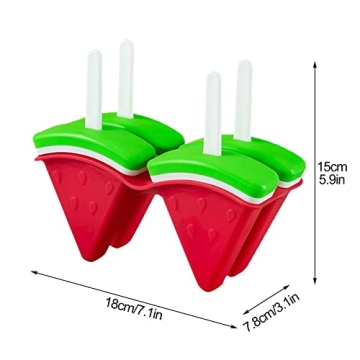 Kids Watermelon Popsicle Molds - Fun & Easy Frozen Treats