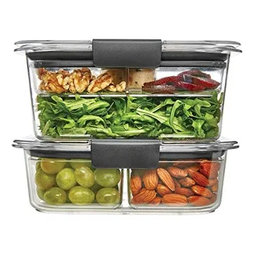 Rubbermaid Brilliance Leak-Proof Food Storage Containers