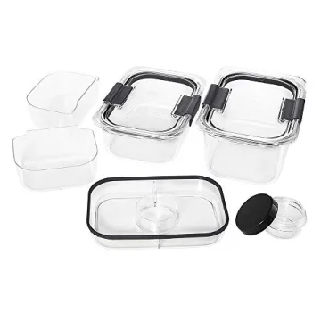 Rubbermaid Brilliance Leak-Proof Food Storage Containers