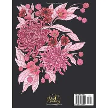 DREAMING FLOWERS. Bloom Adult Coloring Book for Women: Over 50 Prints of Beautiful Relaxing Flowers....