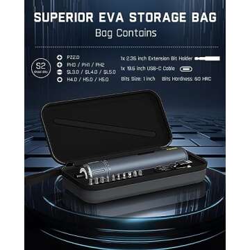 Fanttik S1 Ace Cordless Screwdriver Kit with LED Light