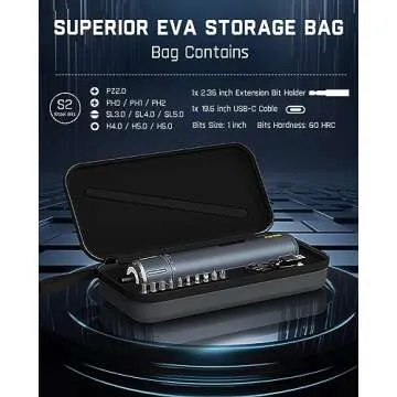 Fanttik S1 Ace Cordless Screwdriver Kit with LED Light