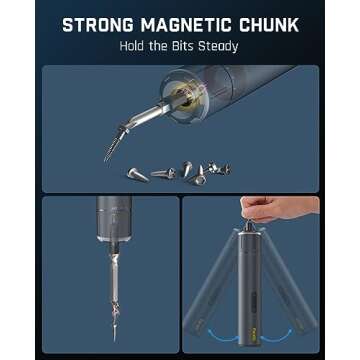 Fanttik S1 Ace Cordless Screwdriver Kit with LED Light