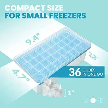 Versatile Ice Cube Maker for Cocktails and Drinks