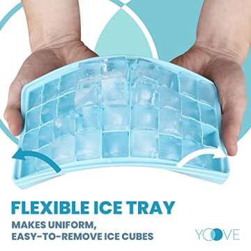 Versatile Ice Cube Maker for Cocktails and Drinks