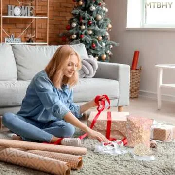 MTBHY Ivory Crinkle Paper Filler - Perfect for Gifts and Decor