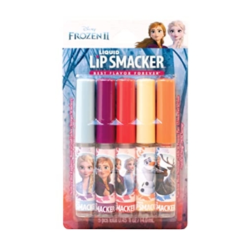 Disney Frozen 2 Liquid Flavored Lip Balm Party Pack - 5 Pack Gift Set