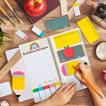Xqumoi Teacher Sticky Notes Gift Set for Classroom