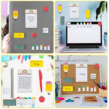 Xqumoi Teacher Sticky Notes Gift Set for Classroom