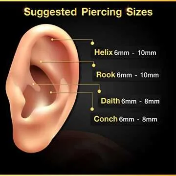 Surgical Steel Curved Barbell Earrings with Crystal Balls