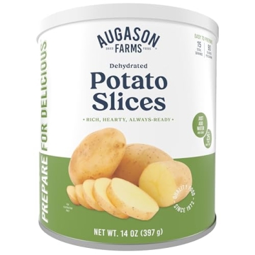 Augason Farms Dehydrated Potato Slices for Long-Term Storage
