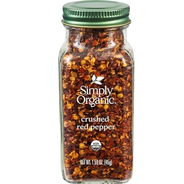 Simply Organic Crushed Red Pepper for Flavorful Cooking