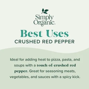 Simply Organic Crushed Red Pepper for Flavorful Cooking