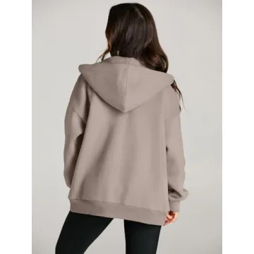 Oversized Zip-up Hoodie for Fall 2024 - EFAN